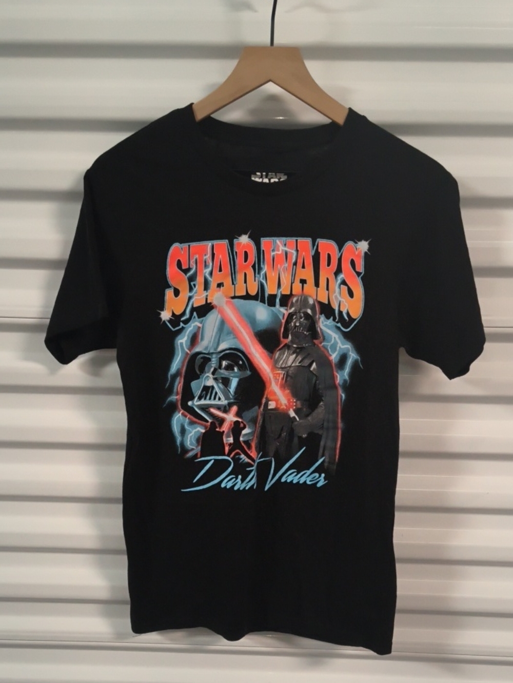 Star Wars Dark Vader Graphic Crewneck Short Sleeve T-Shirt S